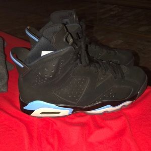 Black and blue air Jordan